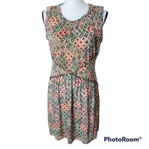 M by Missoni Sleeveless Mini Dress 100% Silk.  Size 8.